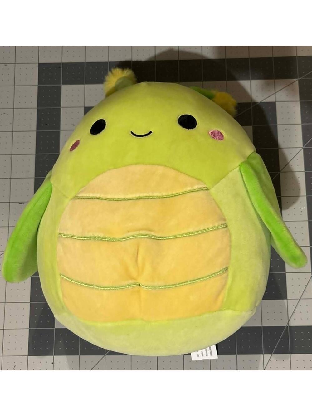 Squishmallows 14” Pilar the Grasshopper Insect Bug Squad 6 Crew Plush KellyToy